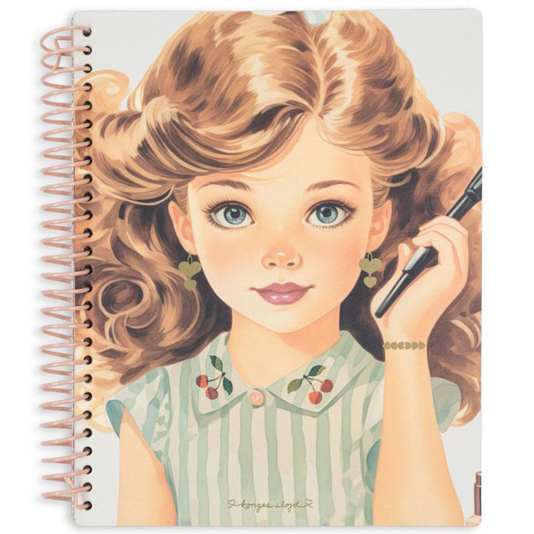 konges sløjd stickerboek - glam me up | KS102869 | 0