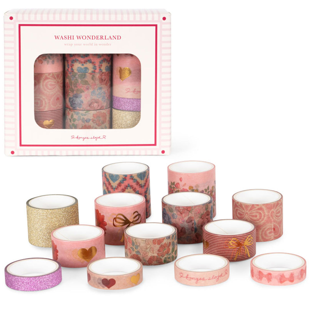 konges sløjd washi tape wonderland - 13st | KS104043 | 0