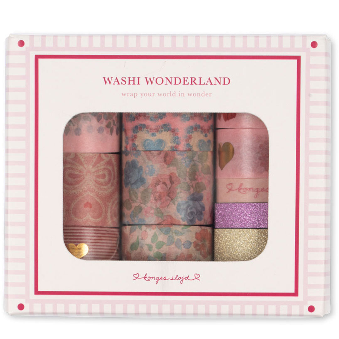 konges sløjd washi tape wonderland - 13st | KS104043 | 1