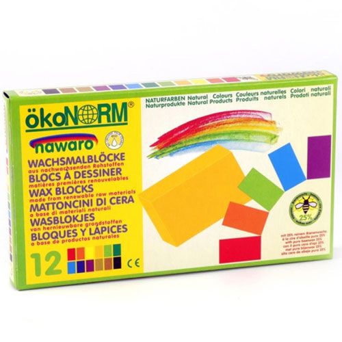 ökonorm bijenwas blokjes - 12st  | 79027 | 2