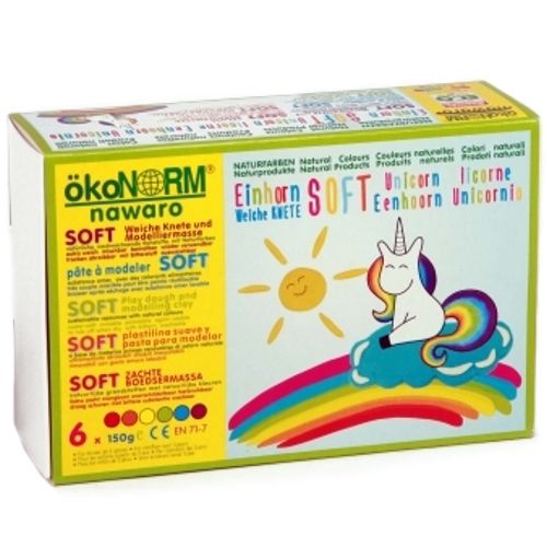 ökonorm zachte klei regenboog - 6st | 79515 | 1