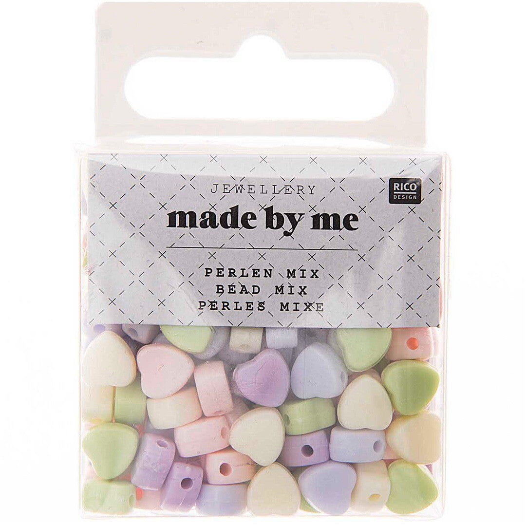kralenset hartjes - pastel | 7090.63.37 | 0