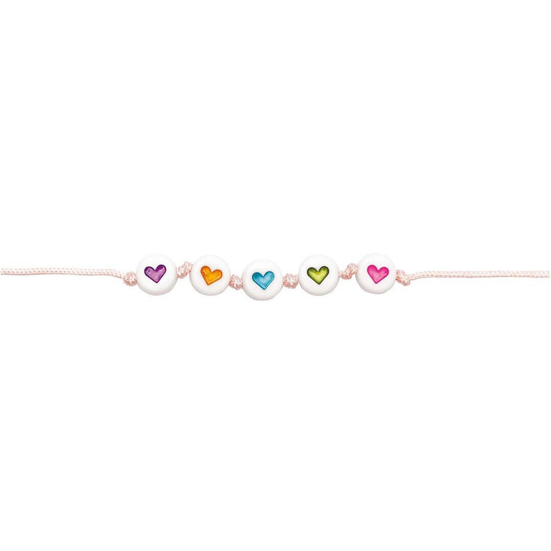 kralenset hartjes rond - pastel | 7090.63.31 | 1