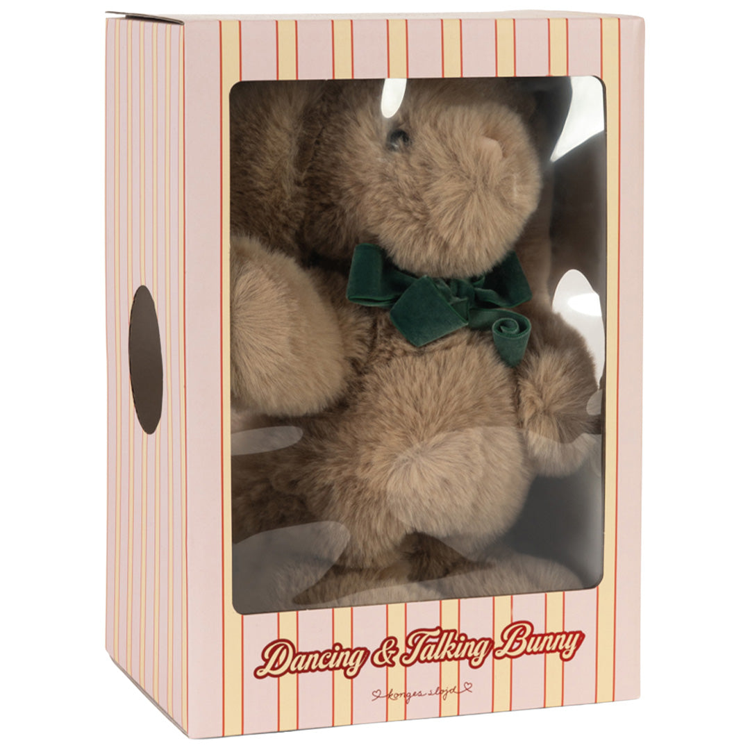 konges sløjd lapin en peluche interactif - 30 cm