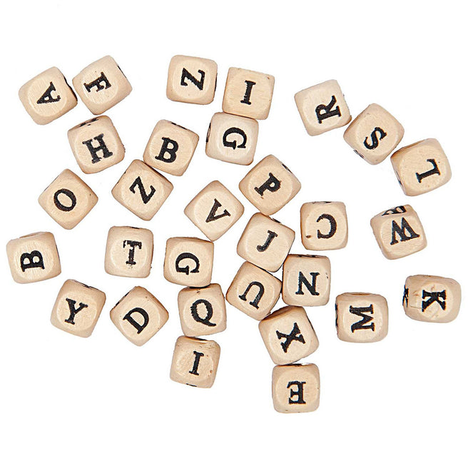 cubes alphabet - 60 pcs