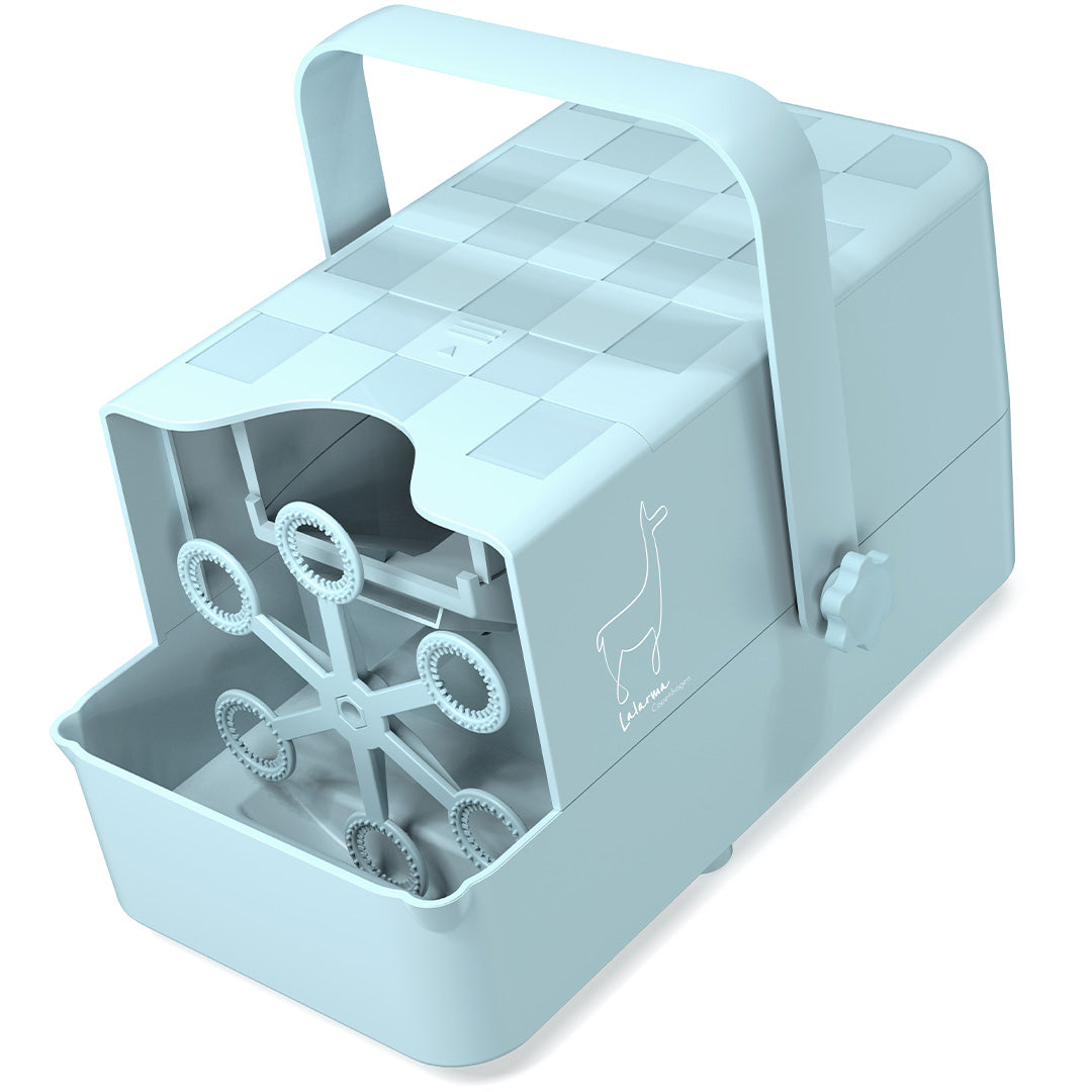 lalarma bellenblaasmachine pro - blauw | LALAR-PROBUBBLE-BLUE | 0