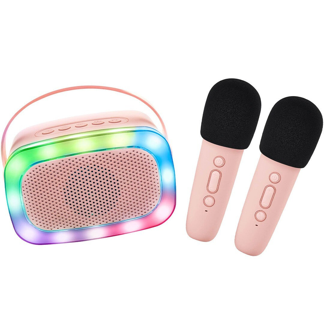 lalarma copenhagen karaokeset met licht - roze | 792649526651 | 0