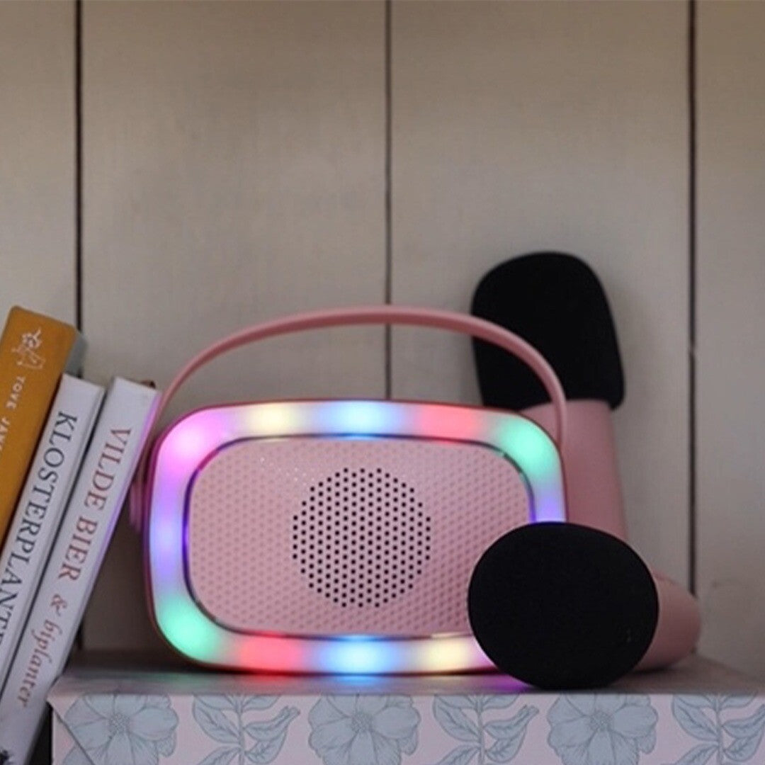 lalarma copenhagen karaokeset met licht - roze | 792649526651 | 2