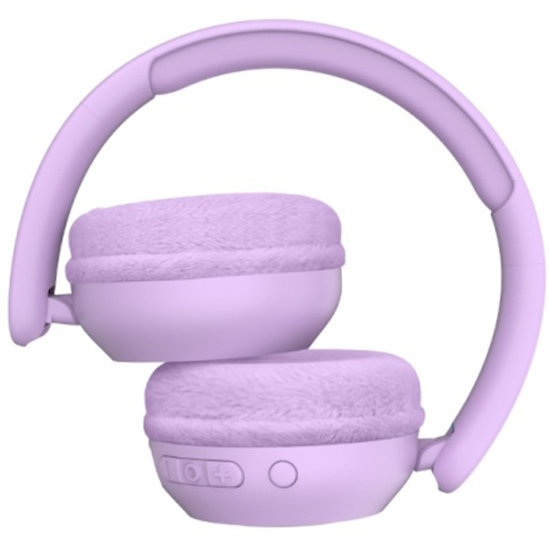 lalarma draadloze kinderkoptelefoon met licht - paars | LALAR-WHWL-PURPLE | 2