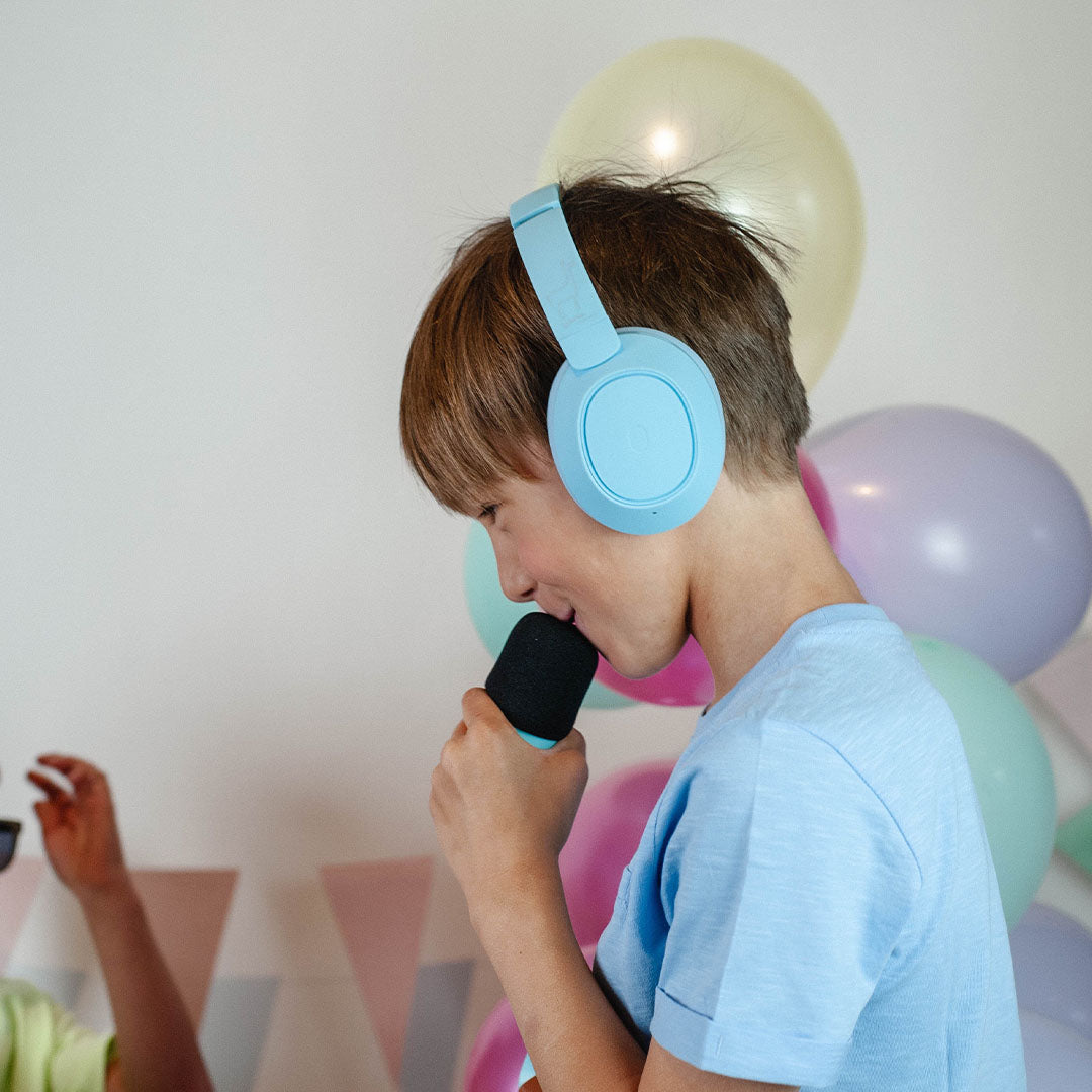 lalarma draadloze noise cancelling kinderkoptelefoon - blauw | LALAR-NOICECAN-BLUE | 1