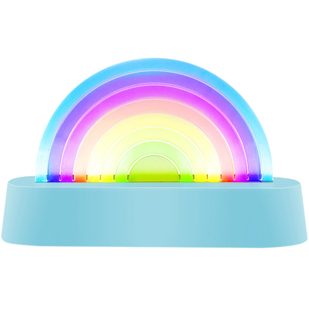 lalarma lamp dansende regenboog - blauw | LALAR-DARAINBOW-BLUE | 0