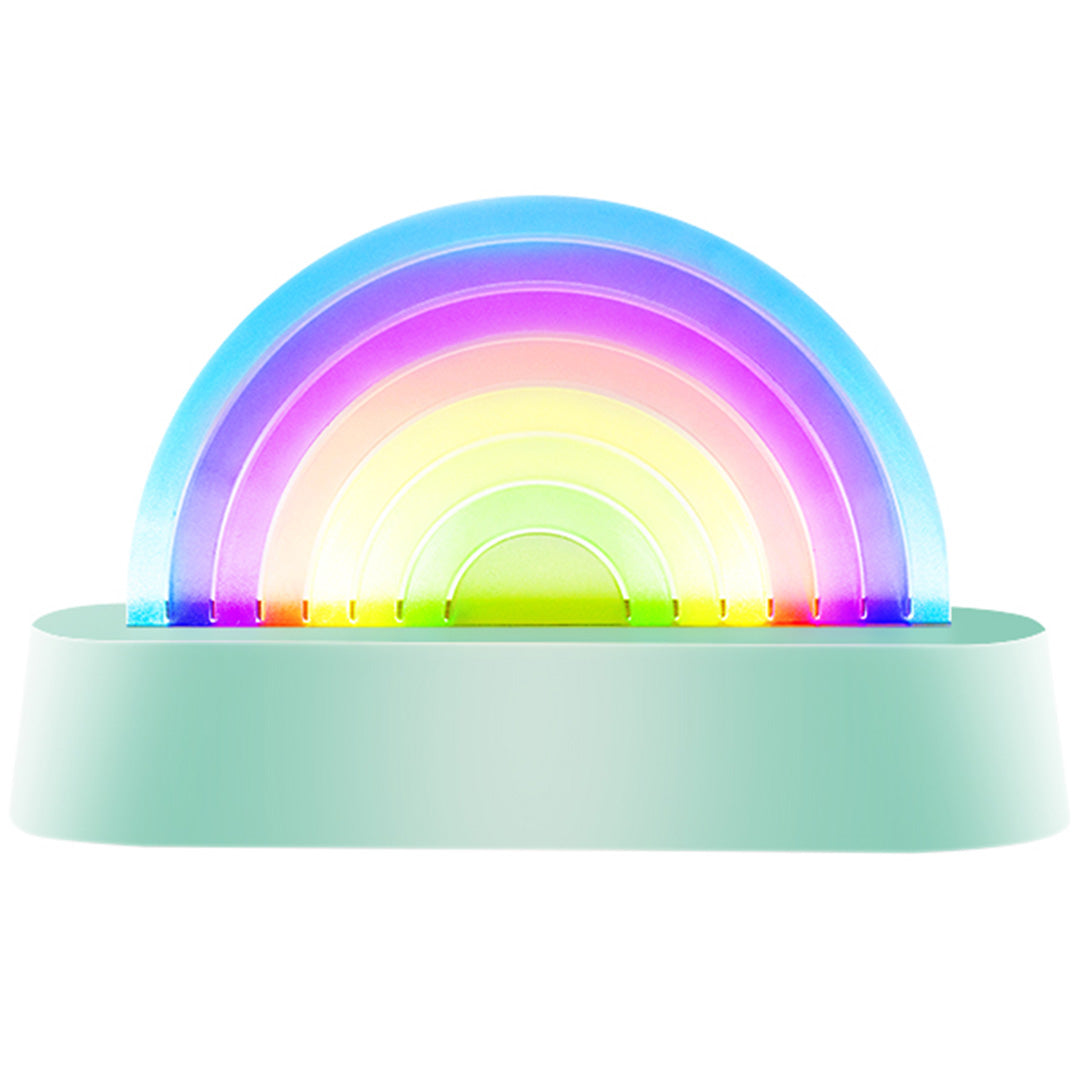 lalarma lamp dansende regenboog - mint | LALAR-DARAINBOW-MINT | 0