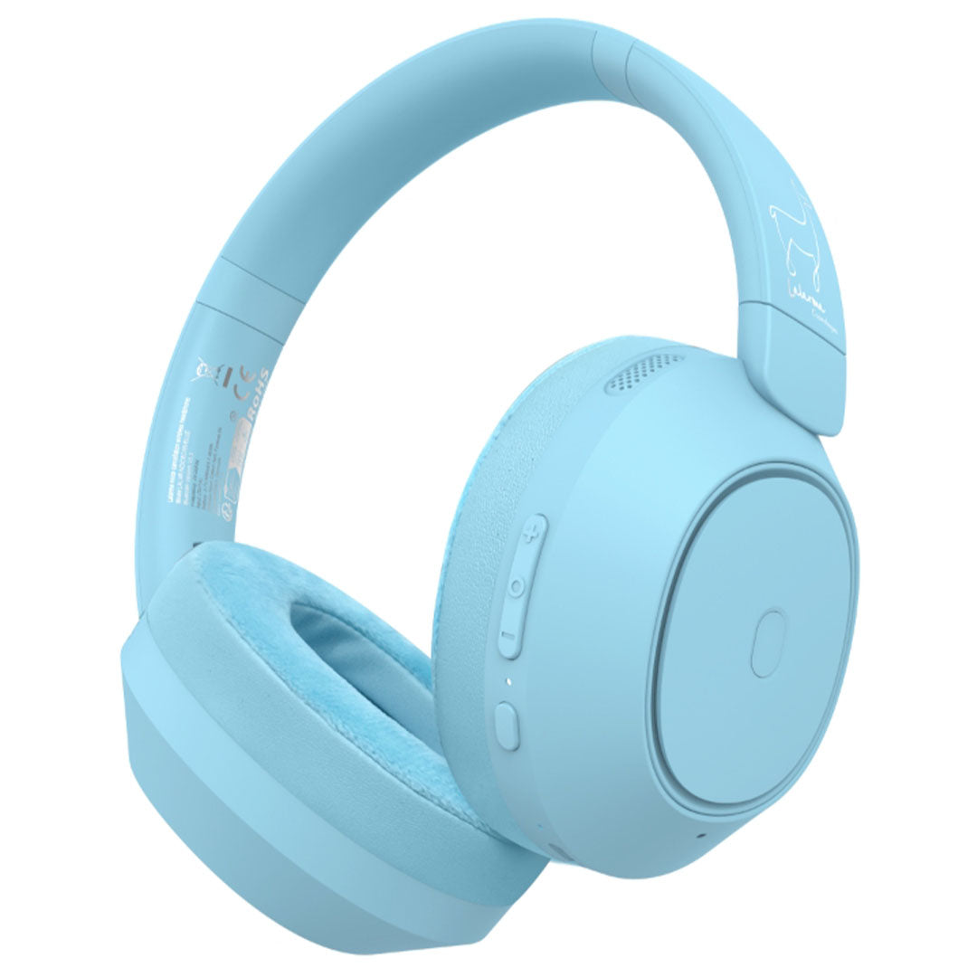 lalarma draadloze noise cancelling kinderkoptelefoon - blauw | LALAR-NOICECAN-BLUE | 11