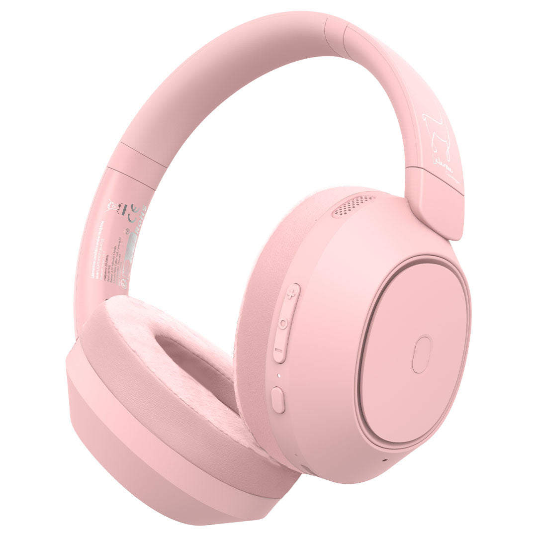 lalarma draadloze noise cancelling kinderkoptelefoon - roze | LALAR-NOICECAN-ROSE | 11