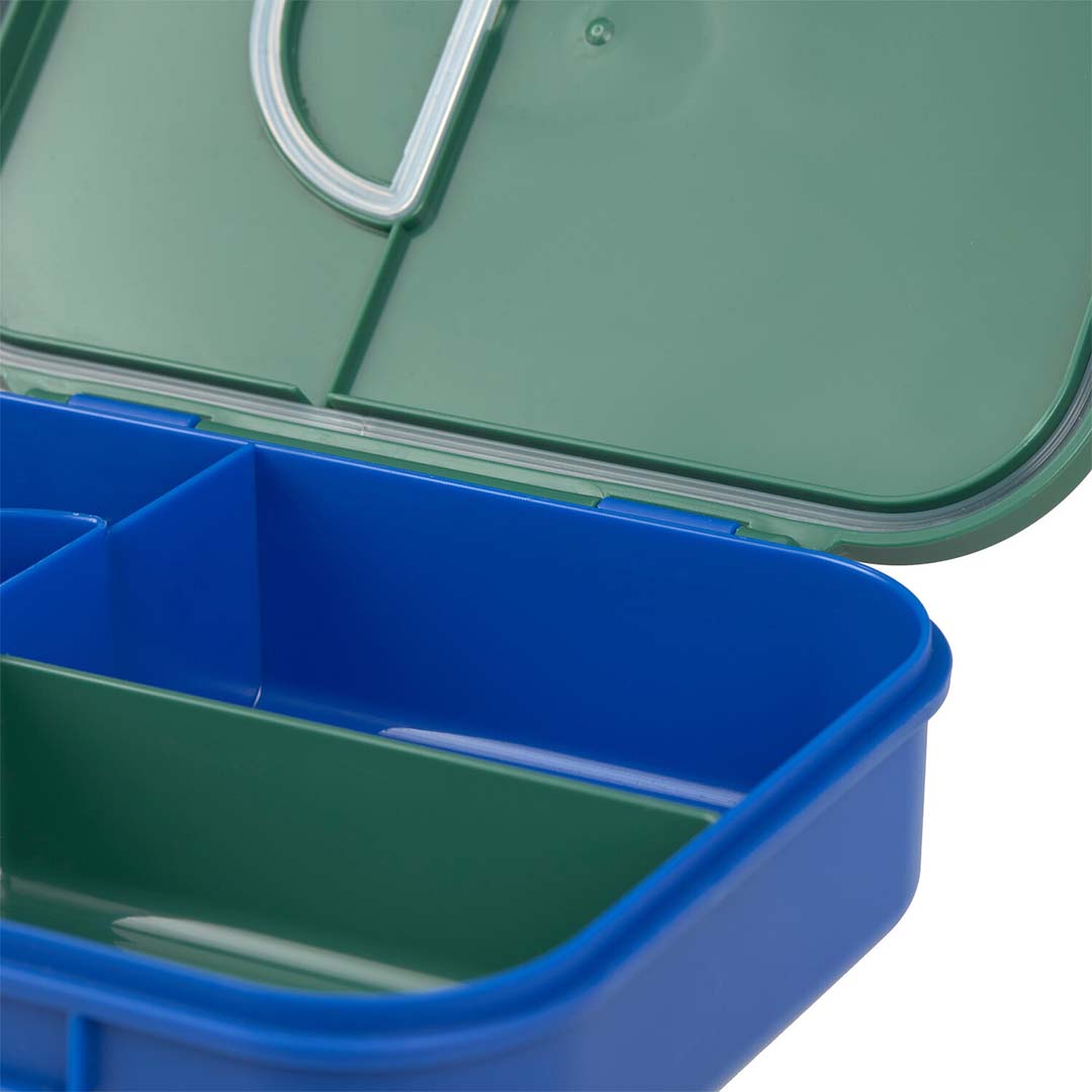 lässig bento-broodtrommel little gang - rainbow green | LAS12100155003 | 4