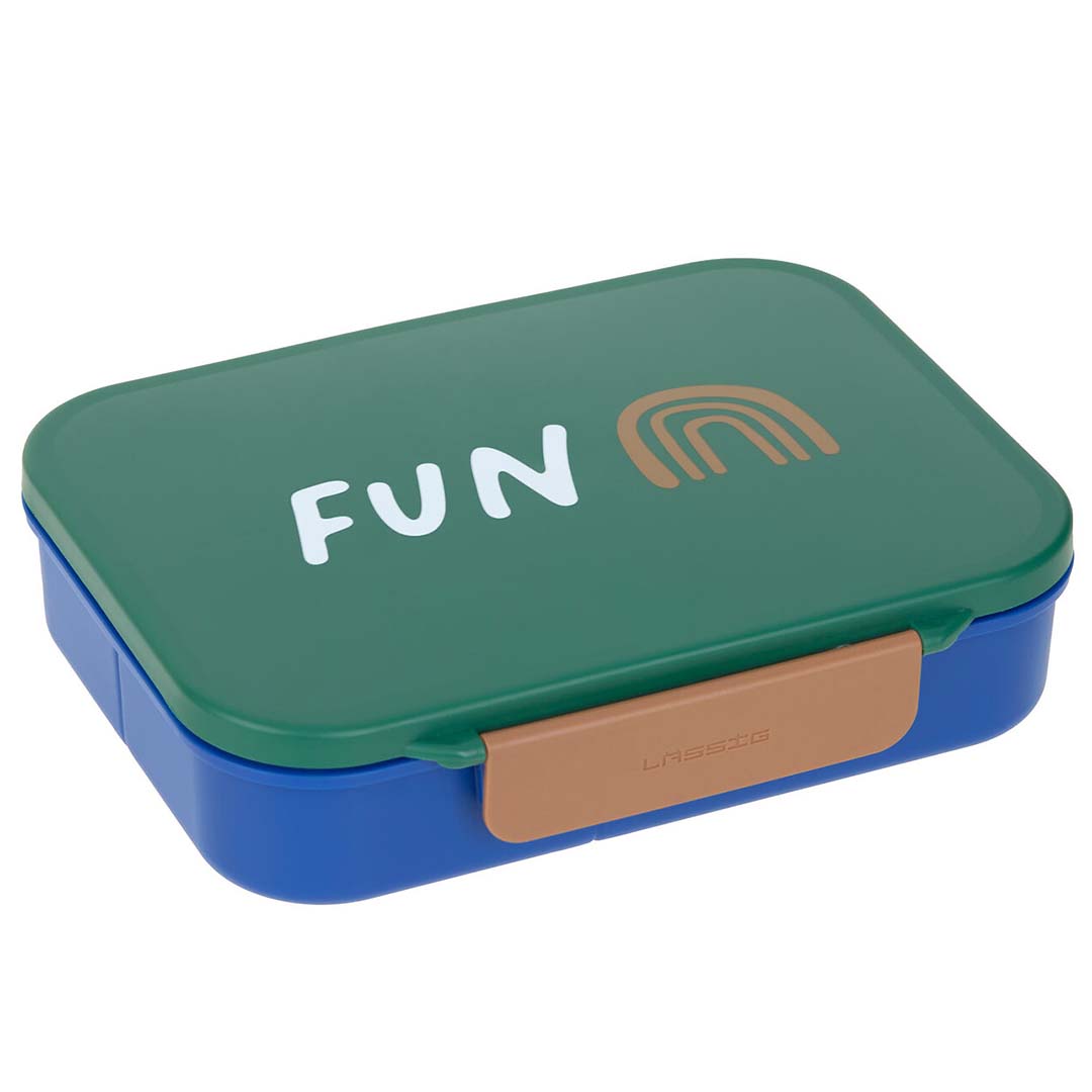 lässig bento-broodtrommel little gang - rainbow green | LAS12100155003 | 1