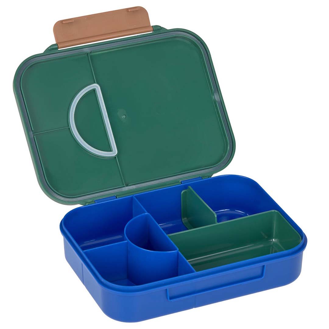 lässig bento-broodtrommel little gang - rainbow green | LAS12100155003 | 2