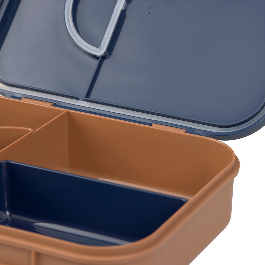 lässig bento-broodtrommel little gang - smile navy | LAS12100154004 | 4
