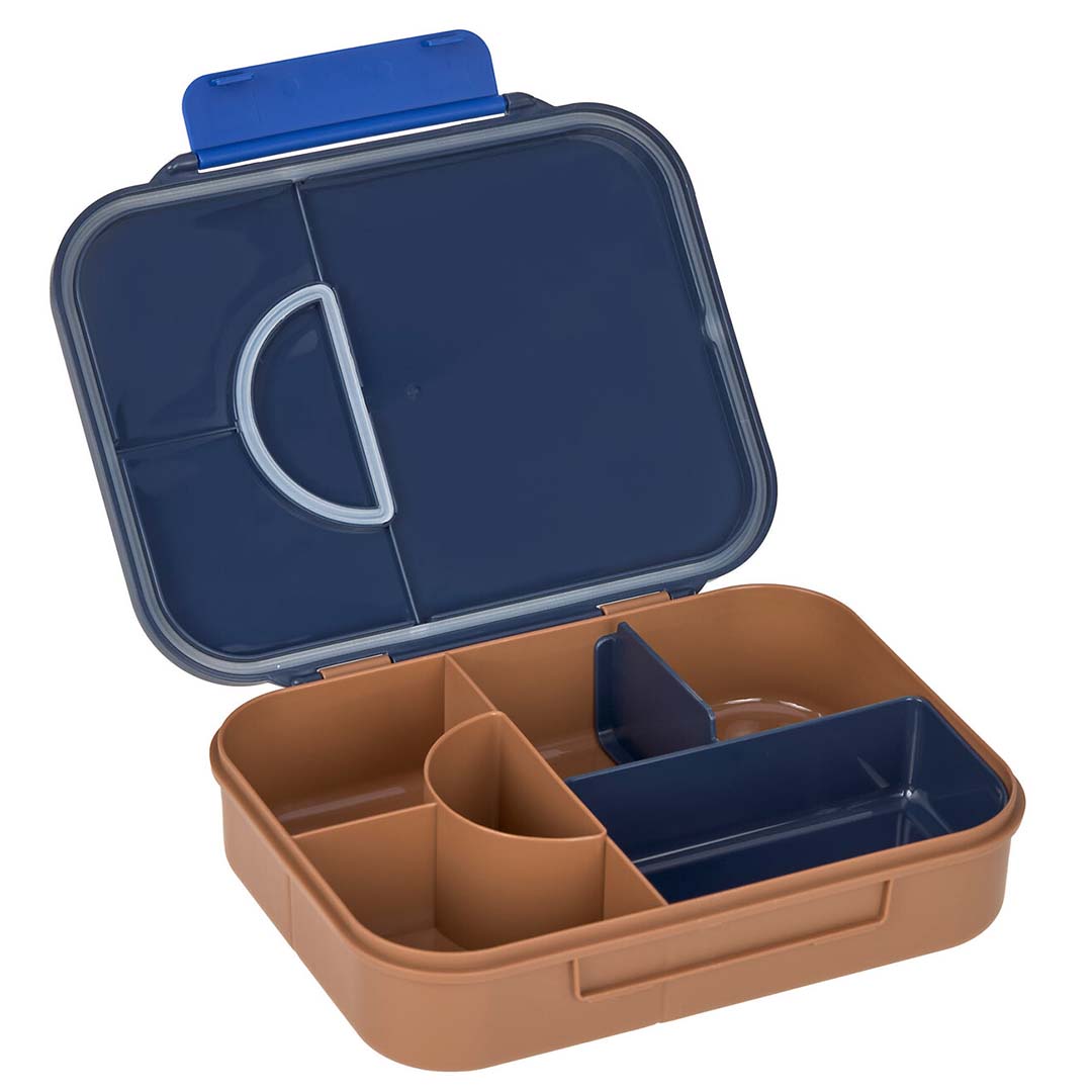 lässig bento-broodtrommel little gang - smile navy | LAS12100154004 | 2