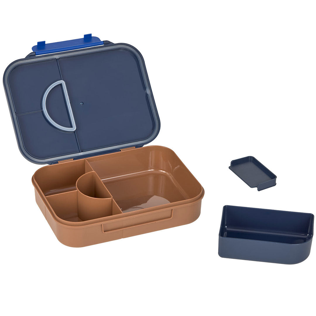 lässig bento-broodtrommel little gang - smile navy | LAS12100154004 | 3