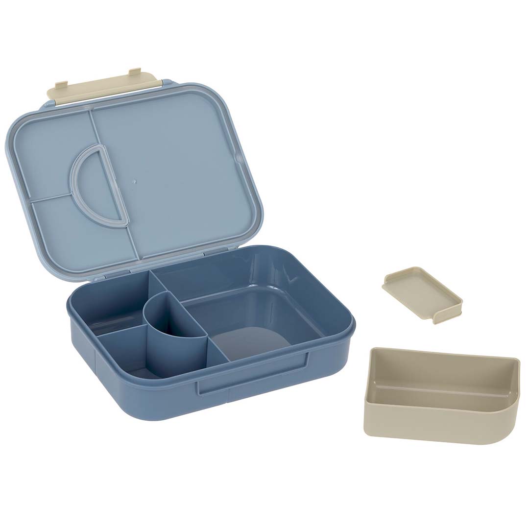 lässig bento-broodtrommel pattern party - blue-green | LAS12100154015 | 5