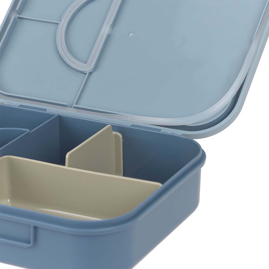 lässig bento-broodtrommel pattern party - blue-green | LAS12100154015 | 6