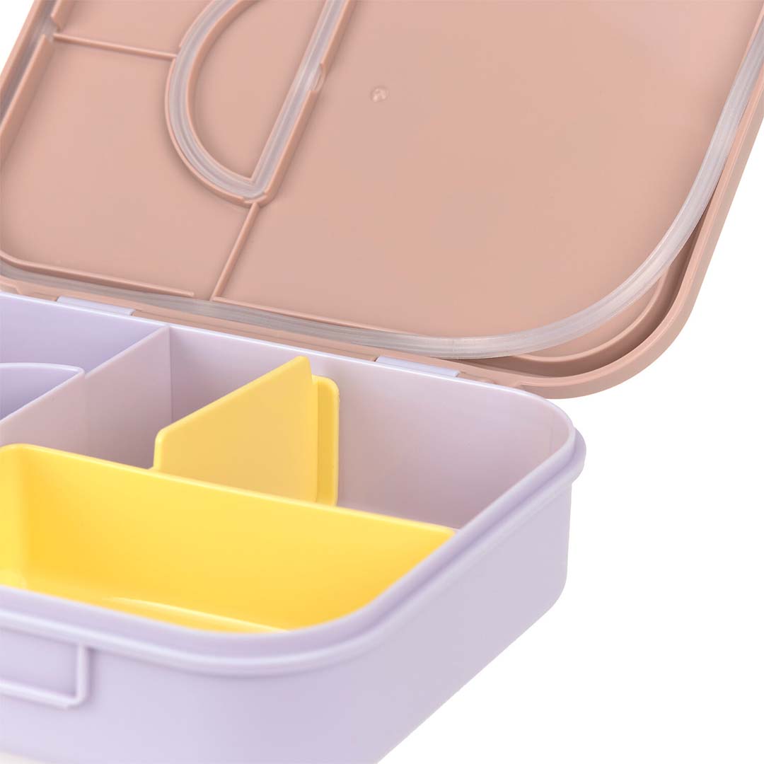 lässig bento-broodtrommel pattern party - rose-lilac | LAS12100157025 | 6