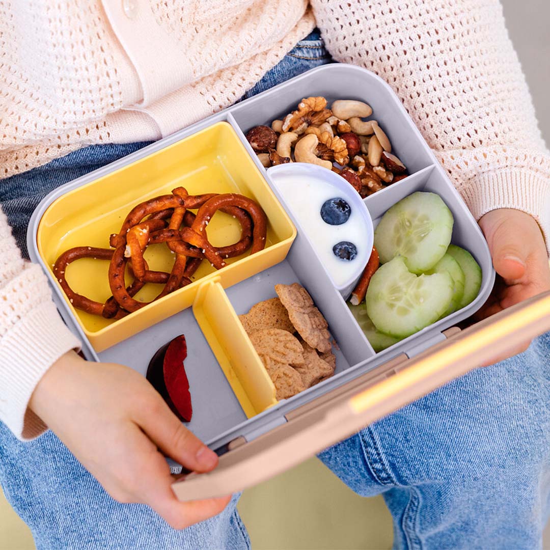 lässig bento-broodtrommel pattern party - rose-lilac | LAS12100157025 | 2