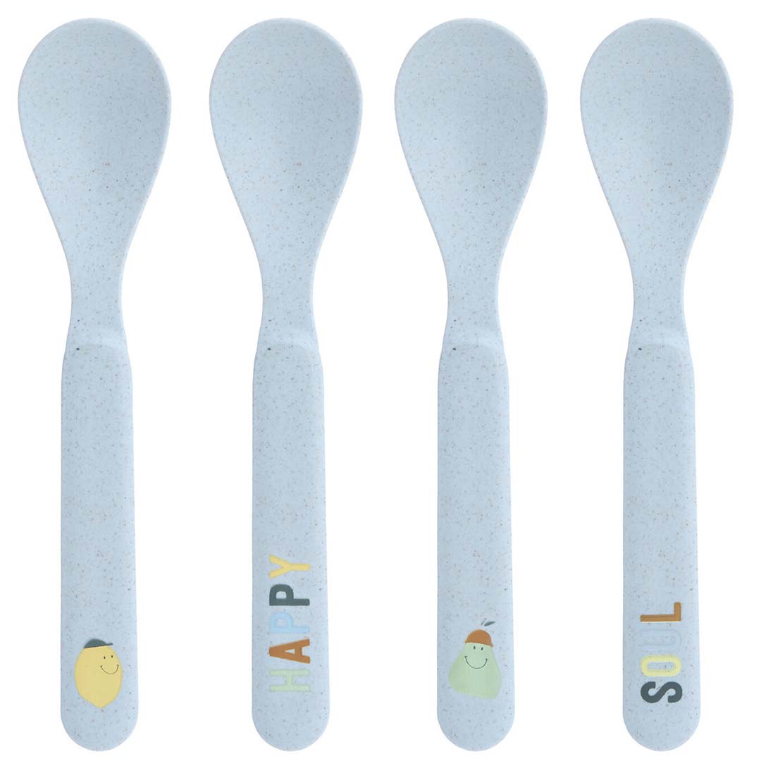 lässig kinderlepels happy fruits - lemon - 4st | LAS13100674008 | 1