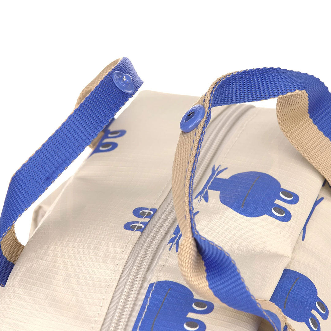 lässig kleuterrugzak vierkant happy trail - frog - 27 cm | LAS12030641019 | 4