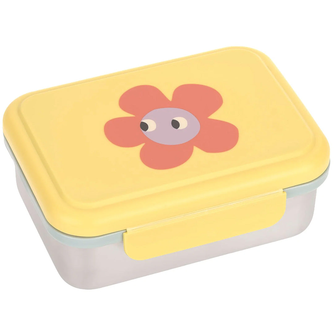 lässig rvs broodtrommel happy trails - flower | LAS12100297050 | 