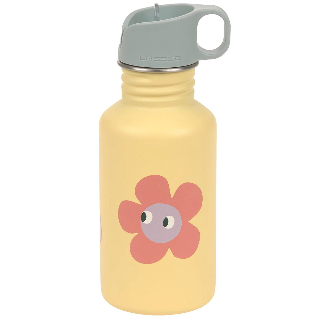 lässig rvs drinkfles happy trails - flower - 500 ml | LAS12100287050 | 