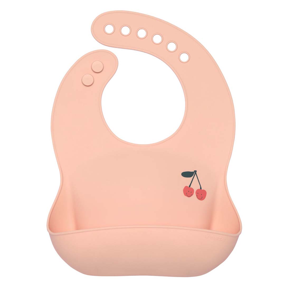 lässig siliconen slabbetje happy fruits - cherry | LAS13100032007 | 1