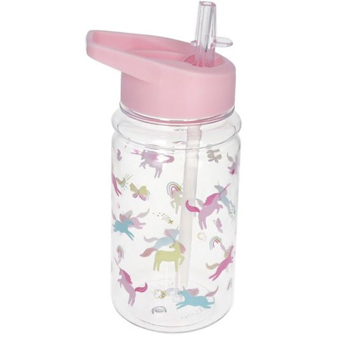 le petit souk drinkfles met rietje - eenhoorn - 250 ml | 33779 | 0