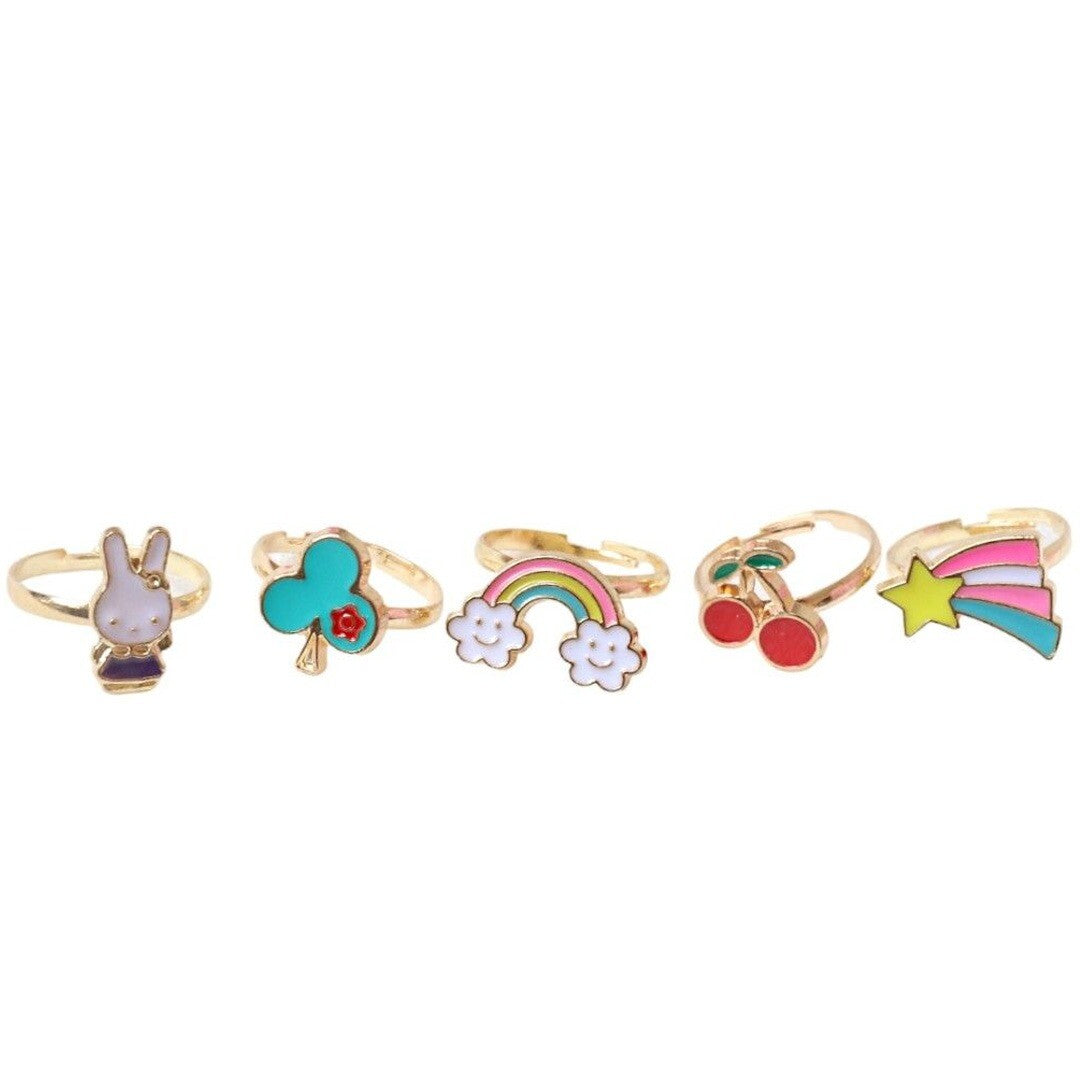 le petit souk sieradendoosje ringen - 5st | 35706 | 2