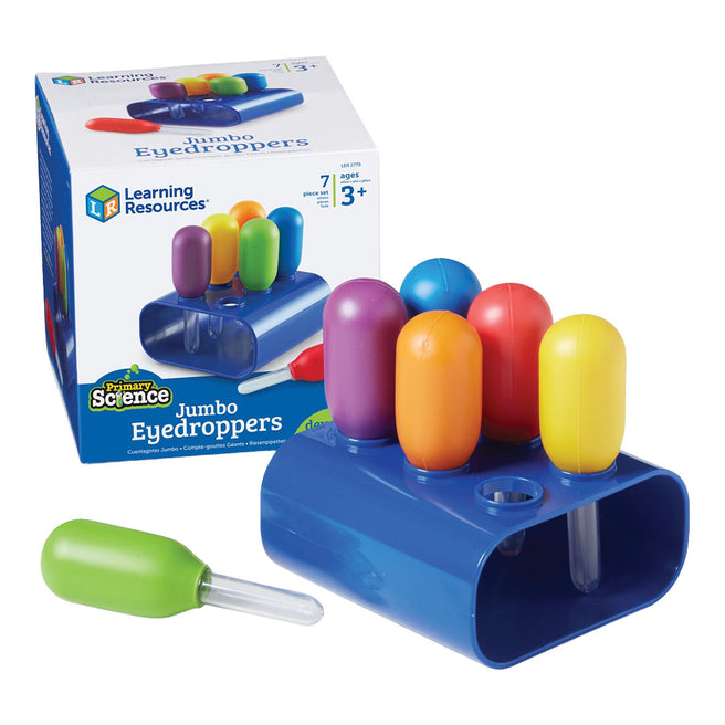 learning resources pipetten met standaard - 7st | 950LER2779 | 0