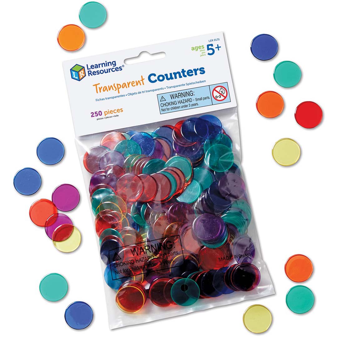 learning resources sorteerschijfjes - 250st | 0765023000726 | 3