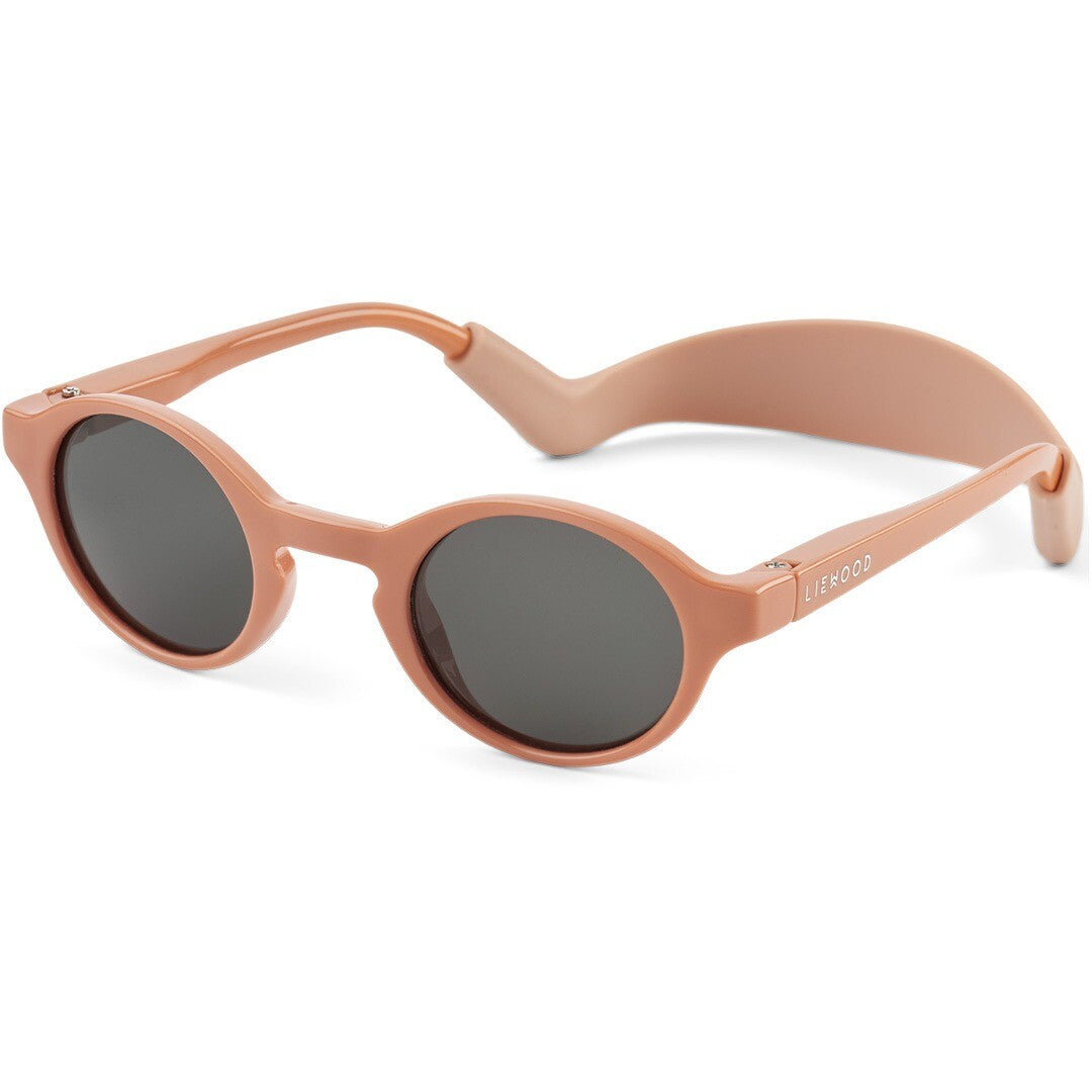 liewood babyzonnebril met hoofdband - tuscany rose - pale tuscany | LW19649-1041 | 1
