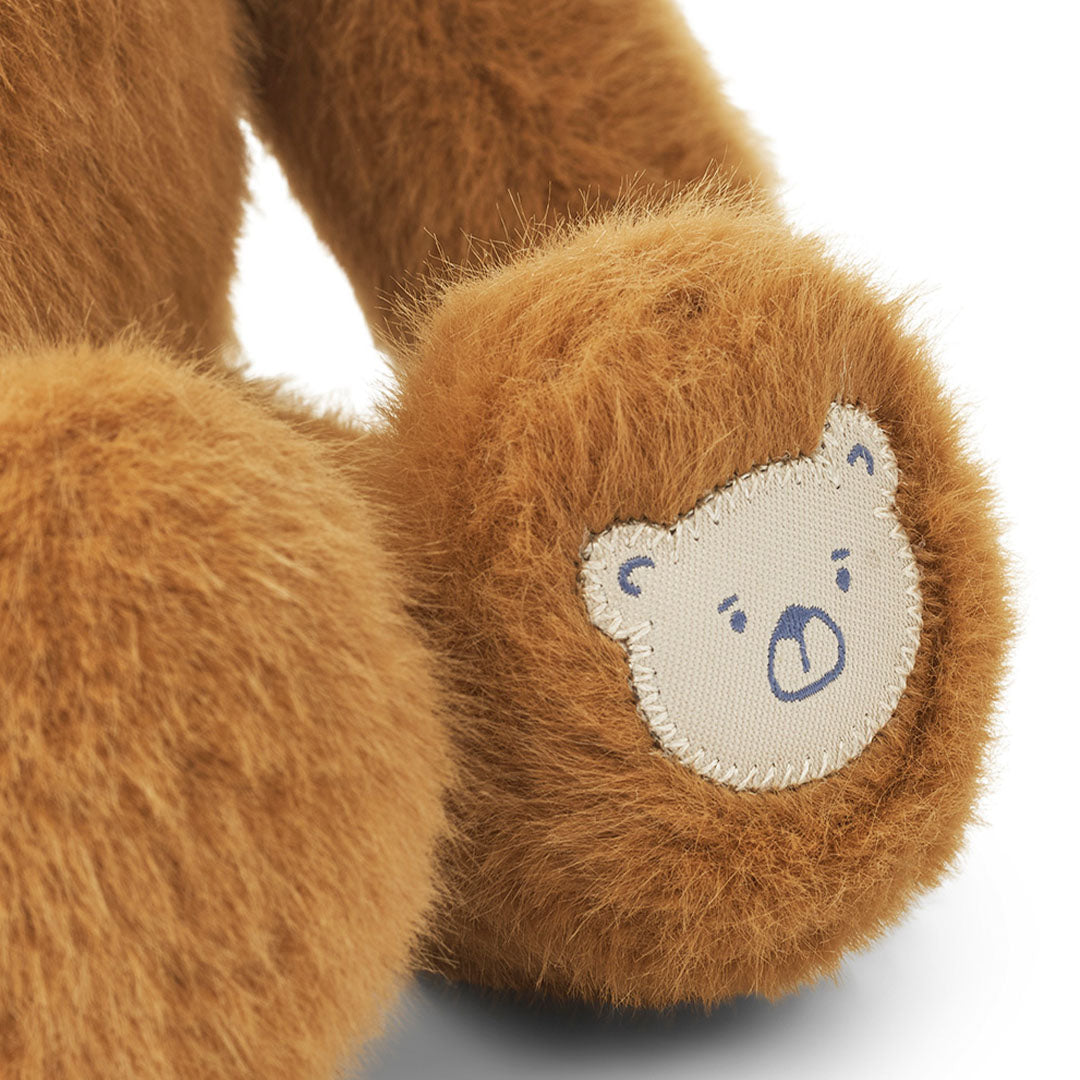 liewood knuffelbeer binnie - golden caramel -  16 cm | 4
