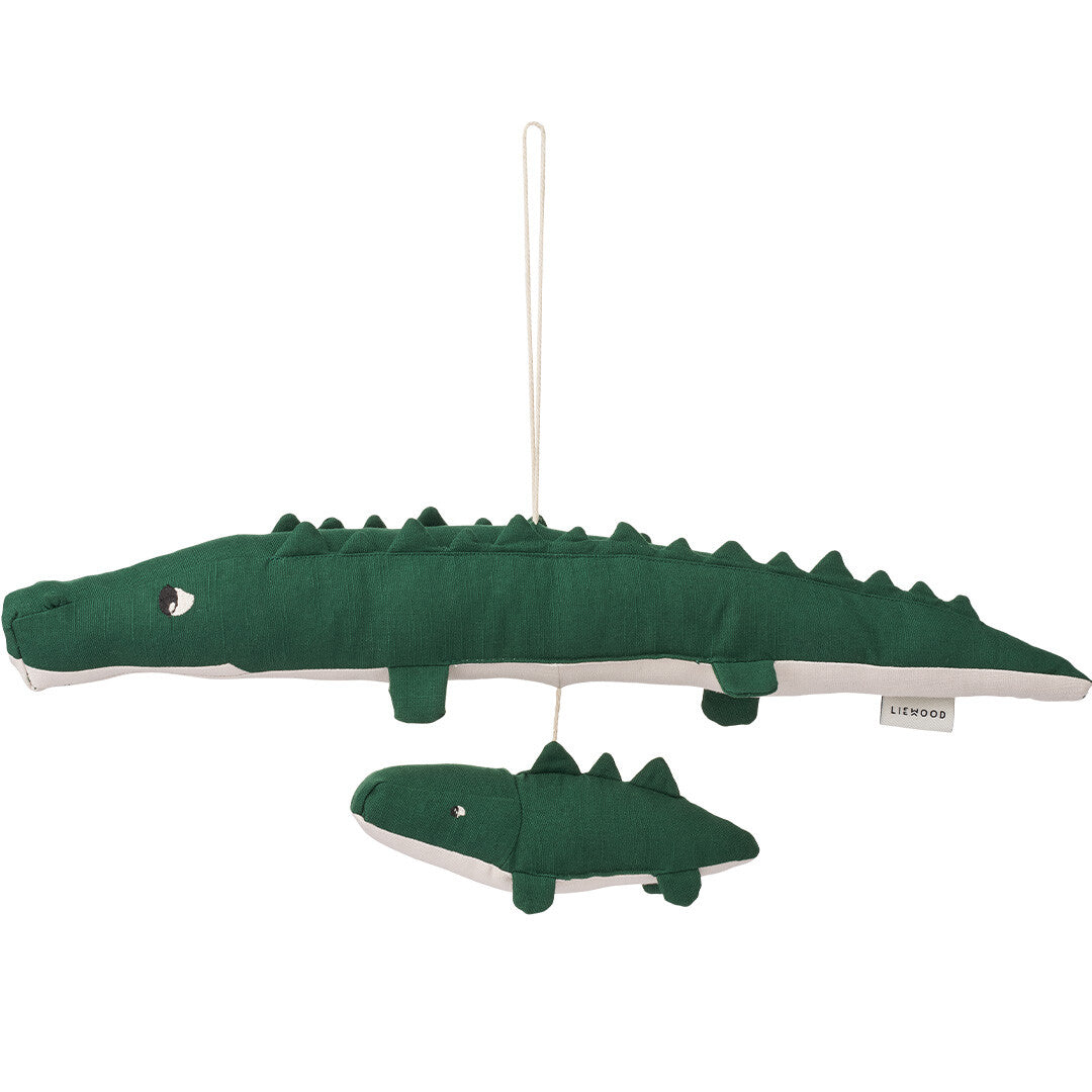 liewood mobiel krokodil levy - garden green - 2st | LW18313-7374 | 0