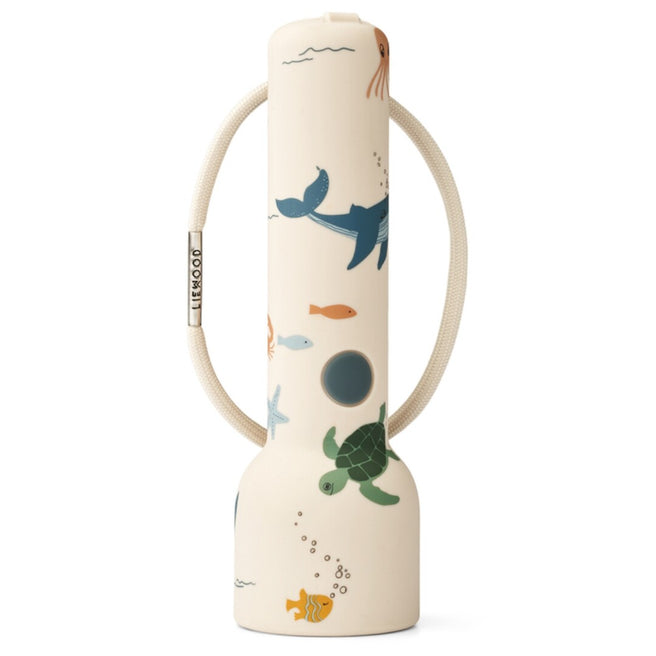 liewood oplaadbare zaklamp gry - sea creature sandy | LW18611-1032 | 0