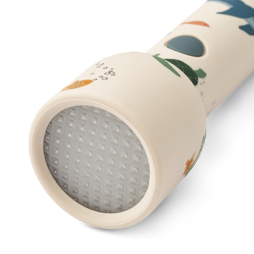liewood oplaadbare zaklamp gry - sea creature sandy | LW18611-1032 | 1