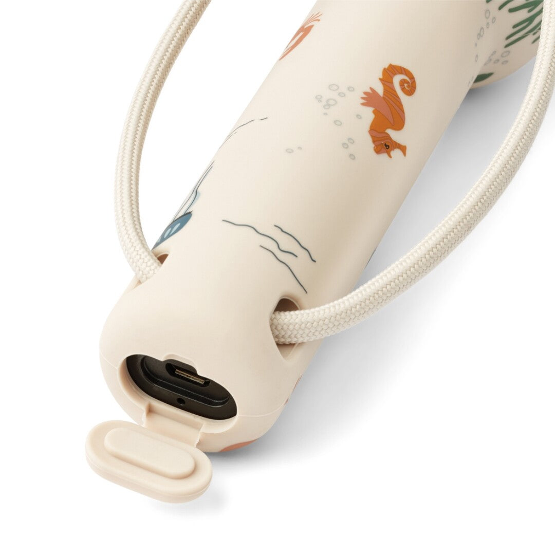 liewood oplaadbare zaklamp gry - sea creature sandy | LW18611-1032 | 2