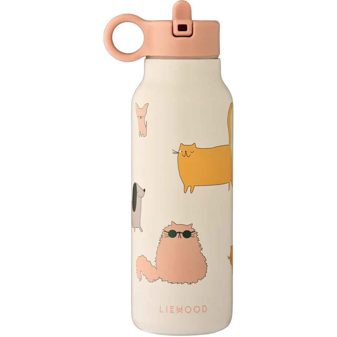 liewood-rvs-thermosfles-falk-cats-and-dogs-sandy-350-ml_1