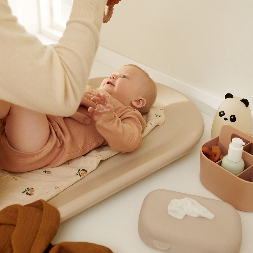 liewood siliconen hoes babydoekjes - sandy | LW12999-5060 | 1