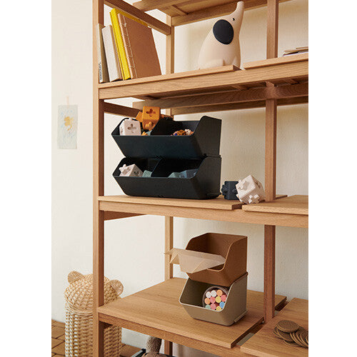 liewood stapelbare opbergbak rosemary - s - sandy - 2st | LW15997-5060 | 2