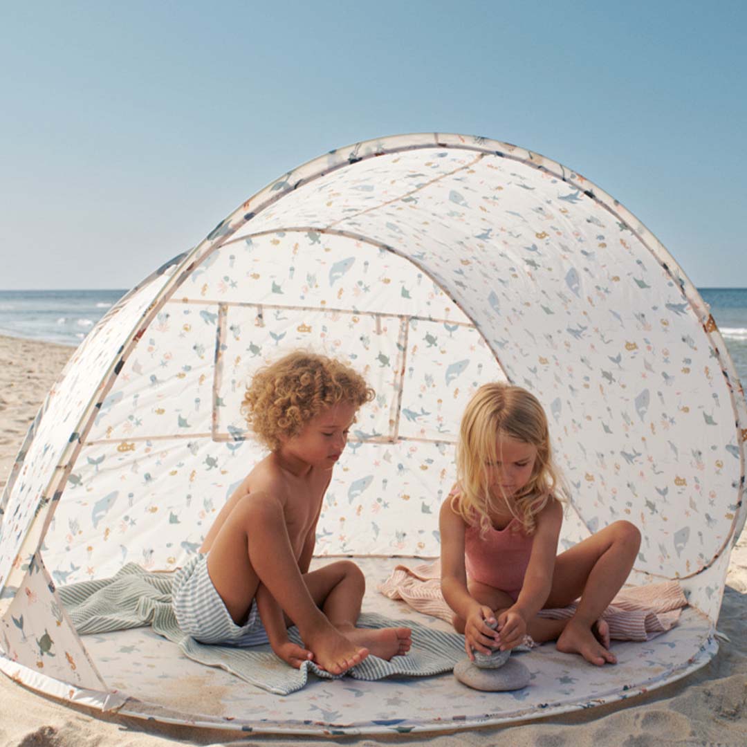 liewood pop-up strandtent cassie - sea creature - sandy | LW18936 | 6