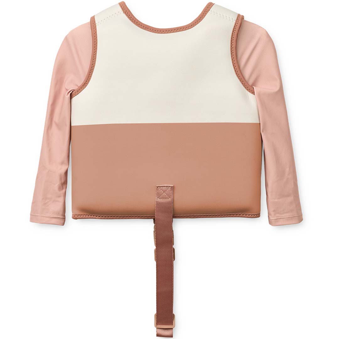 liewood zwemvest dove met mouwen - tuscany rose multi mix - 15-19 kg | LW20502-2142-15-19 | 2