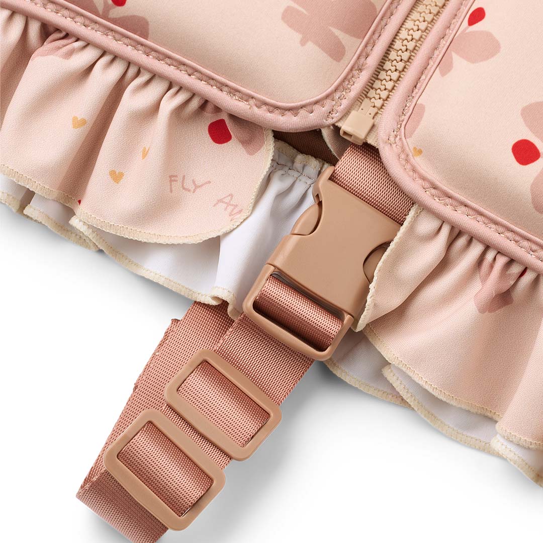liewood zwemvest dove met ruches - butterfly - apple blossom - 19-30 | LW20501 |4