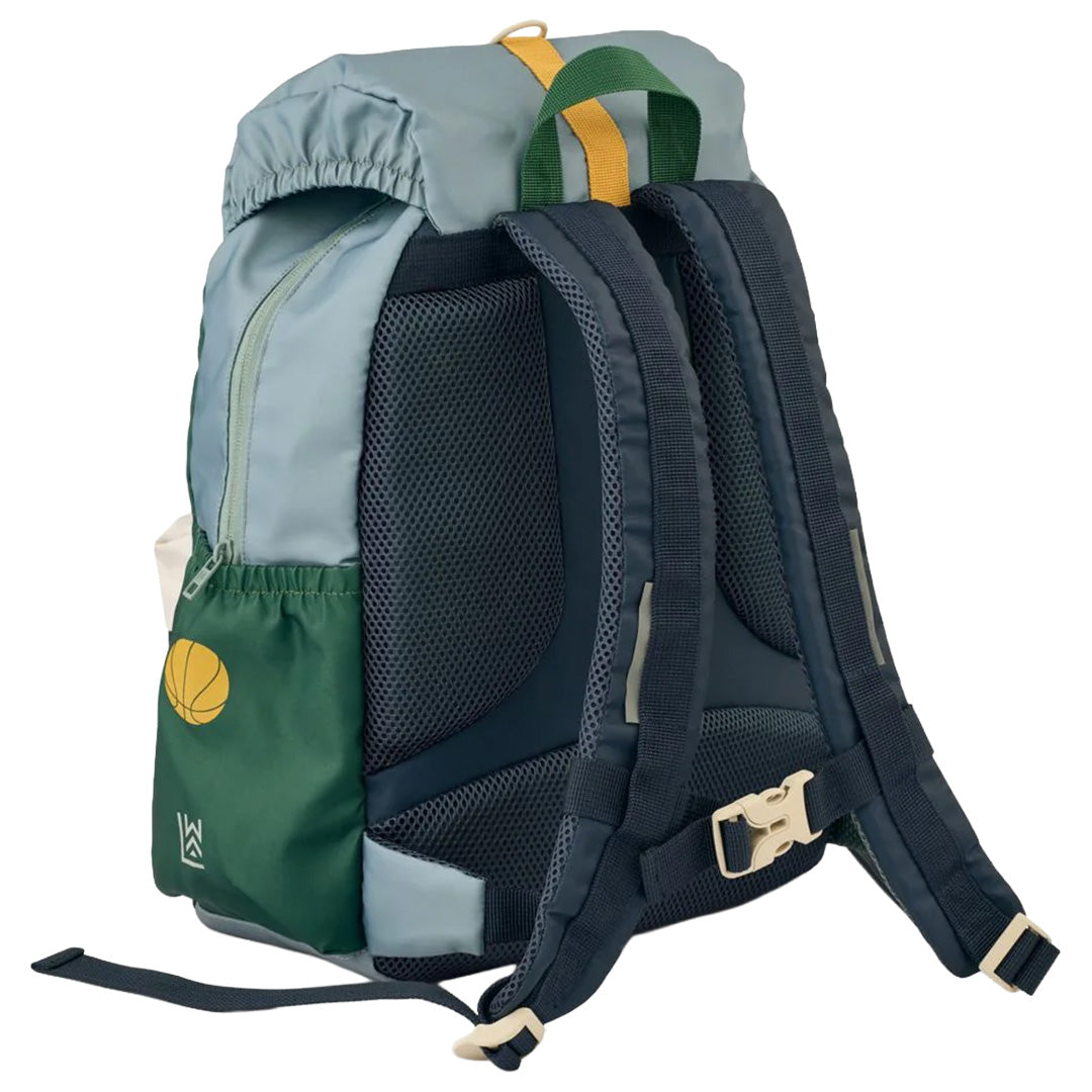 liewood kinderrugtas johnny - play multi mix - 36 cm | LW20089\2824 | 3